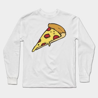 Yummy Pepperoni Pizza Slice Long Sleeve T-Shirt